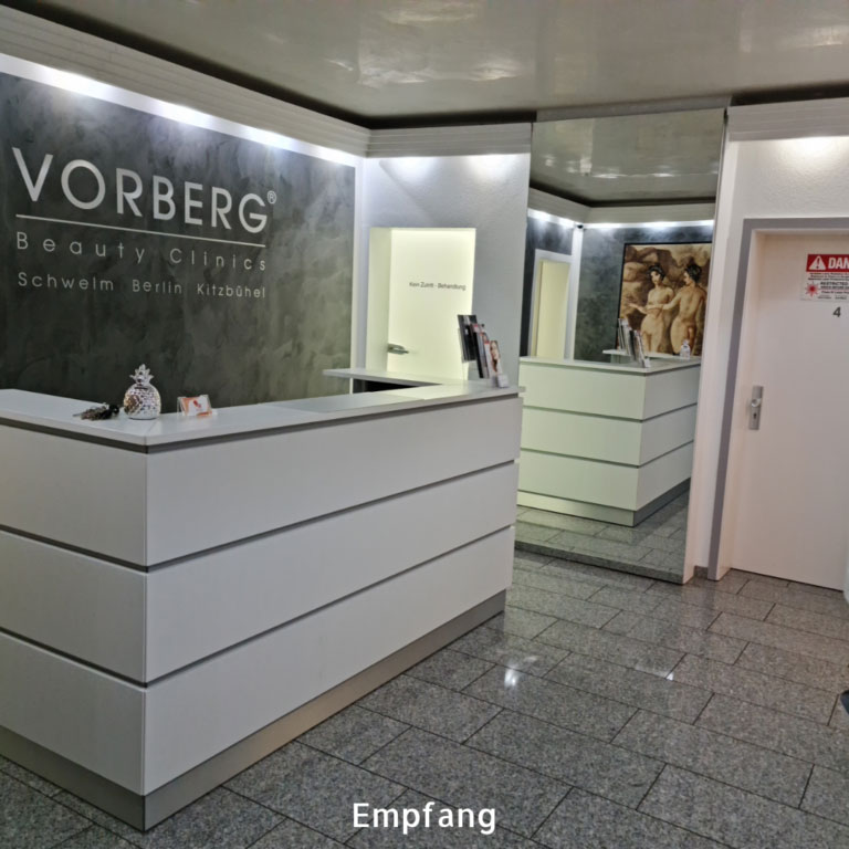 Vorberg Beauty Clinics Empfang Vorberg Beauty Clinics Empfang